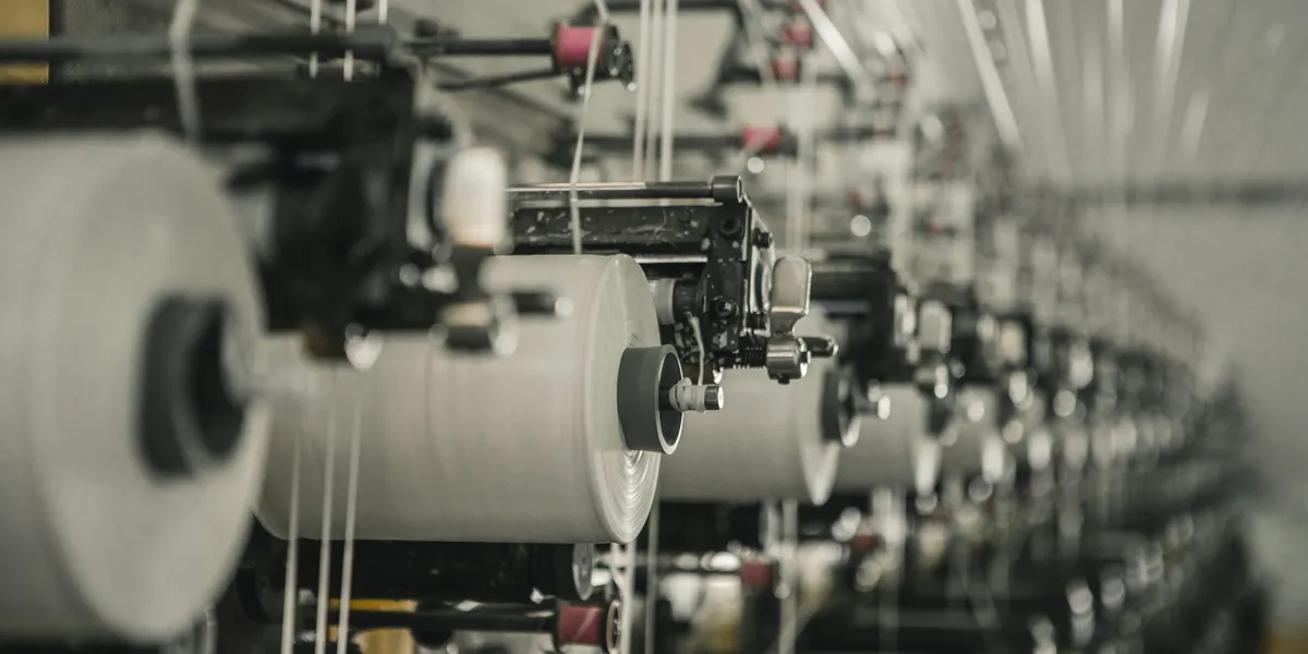 a row of machines that are next to each other